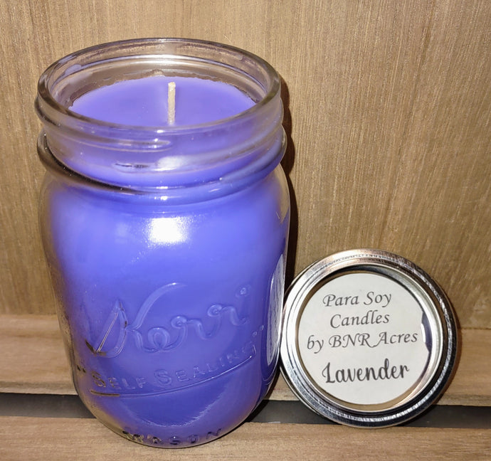 Lavender Para Soy Jar Candle & Wax Melts