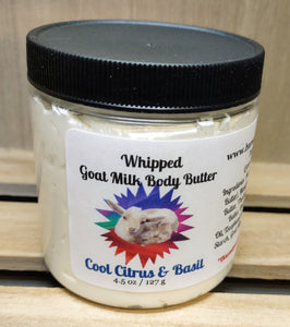 Whipped Goat Milk Body Butter