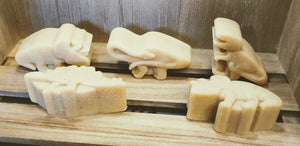 Dinosaur Oatmeal & Honey Handmade Goat Milk Soap