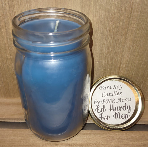 E Hardy For Men Para Soy Jar Candle & Wax Melts
